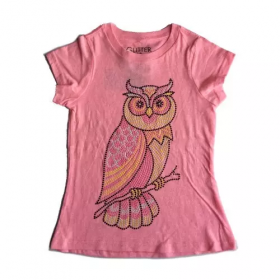 Generic Glitter Dotted Owl Tee