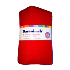 Garanimals Girls' Cotton Tights - Red