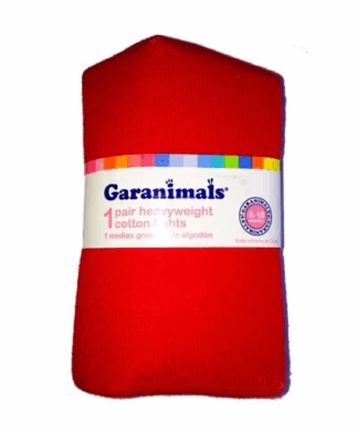 Garanimals Girls' Cotton Tights - Red