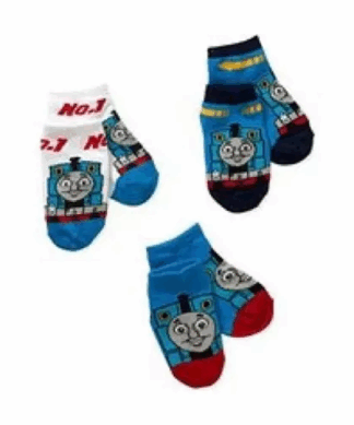 Thomas The Tank Engine Socks - 3 Pairs