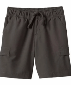 Solid Cargo Shorts - Brown