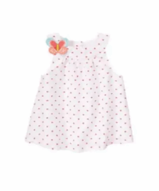 Halter Neck with Butterfly & Polka Dots - Multicolour