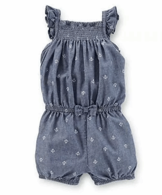 Carter's Toddler Girls' Smocked Romper