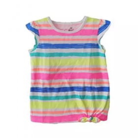 Jumping Beans Girls' Striped Top - Multicolour
