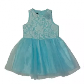 Holiday Editions Girls Lace Bodice Tutu Dress - Powder Blue