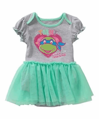 Nickelodeon Teenage Mutant Ninja Turtles Skirted Bodysuit