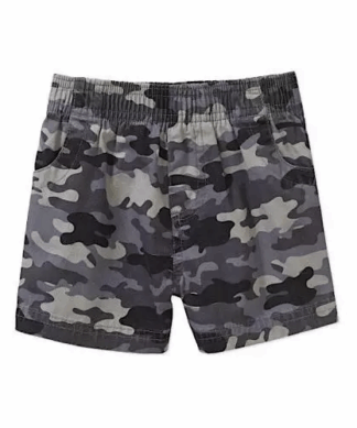 Garanimals Camo Woven Shorts - Grey Mix
