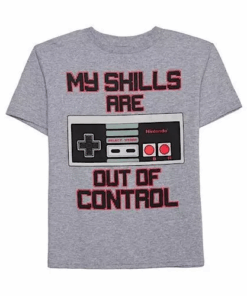 Nintendo Super Mario Out of Control Boys Graphic Tee