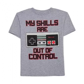 Nintendo Super Mario Out of Control Boys Graphic Tee