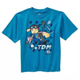 Tube Heroes Boys Character Graphic Tee - Blue