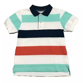 Falls Creek Bly's Pique Striped Polo Shirt