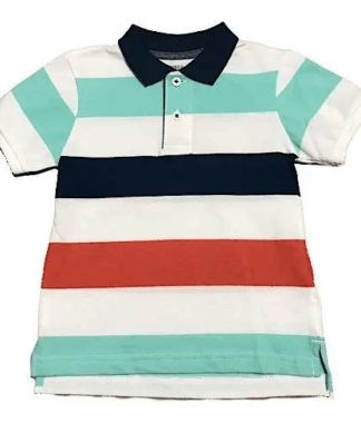 Falls Creek Bly's Pique Striped Polo Shirt
