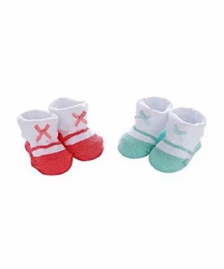 Carter's Baby Girl 2pk Mary Lane Bootie Socks
