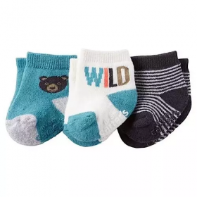 Carter's Baby Boy 3pk Socks - Multicolour