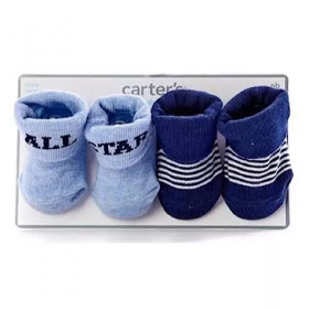 Carter's All Star Baby Boy Booties - Blue