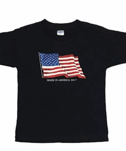 Boys 'Made In USA' T-Shirt - Blue