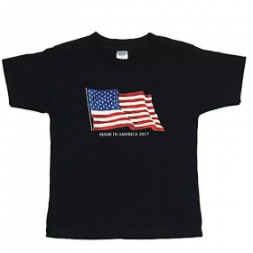 Boys 'Made In USA' T-Shirt - Blue