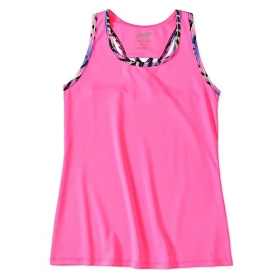 Avia Girls' Team Captain Tank - Neon Pink
