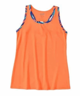Avia Girls' Team Captain Tank - Neon Orange