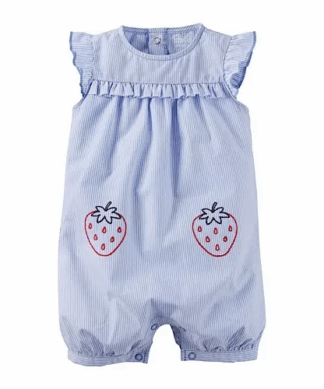 Carter's Child of Mine Baby Girl Pretty Romper