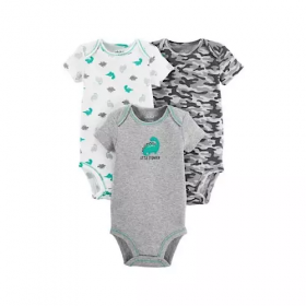 Carter's Child Of Mine Baby Boys' Bodysuits - Pack of 3