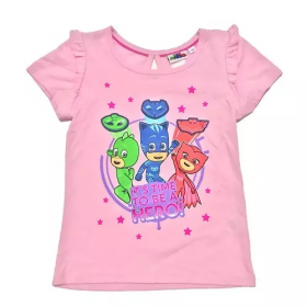 PJ Mask Toddler Girl's Flutter Tee