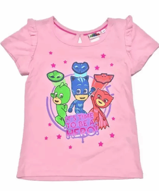 PJ Mask Toddler Girl's Flutter Tee
