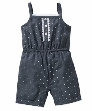 Healthtex Jumpsuit For Baby Girls - Blue