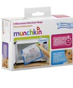 Munchkin's Re-usable Steam Gaurd Microwave Sterilizer Bags - 6 Packs