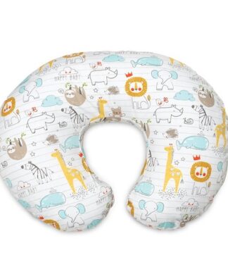 Boppy Original Nursing & Breastfeeding Pillow And Positioner- Story Book Stripe