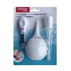Playtex Baby Healthcare Kit With Nasal Aspirator, Nail Clipper & Medicine Dropper