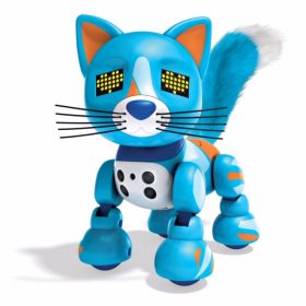 ZOOMER MEOWZIES PATCHES INTERACTIVE KITTEN WITH LIGHT, SOUND & SENSORS