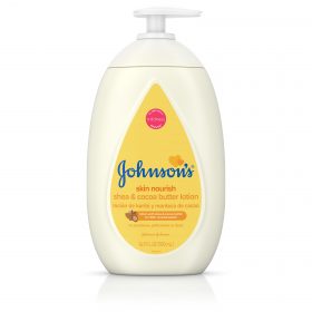 Johnson's Dry Skin Baby Lotion With Shea Butter & Cocoa Butter -16.9Fl.oz