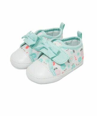 Carter's Child Of Mine Newborn Baby Girl Floral Sneaker Shoe