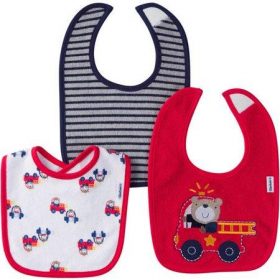 Gerber Assorted Terry Baby Boy Bibs 3-Packs