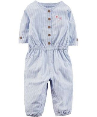 Carter's Baby Girl VIP Stripped Jumpsuit