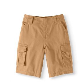 365 Kids From Garanimals Boys' Woven Cargo Shorts-Brown
