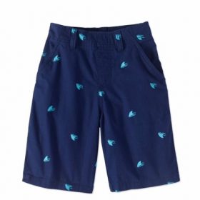 365 Kids From Garanimals Boys' Woven Shorts-Blue Print