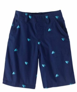 365 Kids From Garanimals Boys' Woven Shorts-Blue Print