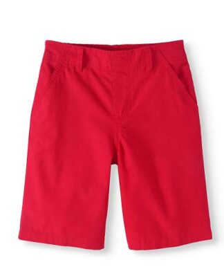 365 Kids From Garanimals Boys' Woven Shorts-Red