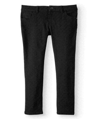 Faded Glory Girls Super Skinny Jeans Trouser Pant Adjustable Waist