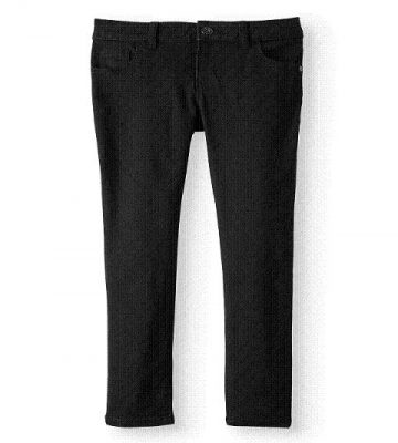 Faded Glory Girls Super Skinny Jeans Trouser Pant Adjustable Waist