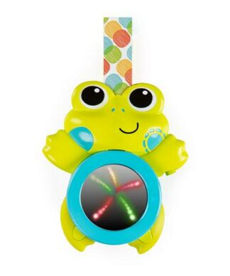 Bright Starts Light And Laugh Seat, Crib And Stroller Attachment Frog