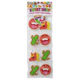 Scentos Sweet Shop 8 Colour Change Jumbo Eraser