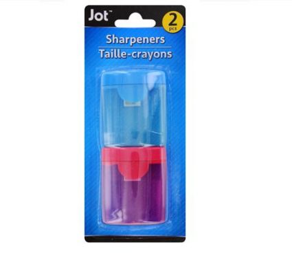Jot 2 Set Of Pencil Sharpeners