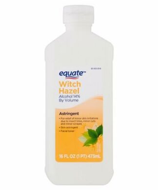 Equate Natural Witch Hazel Astringent Facial Cleansing Toner - 473ml