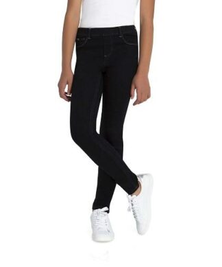 Jordache Girls Pull On Jegging - Black