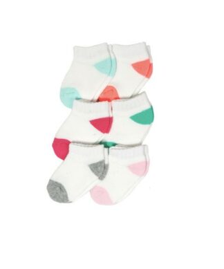 Carter's Child Of Mine Baby Newborn Boy/Girls Unisex Socks -6 Pack