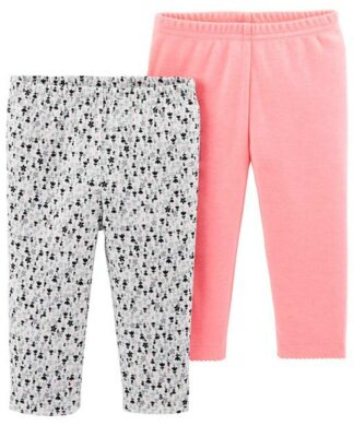 Carter's Child Of Mine Newborn Baby Girl 2 Pack Trouser Pant