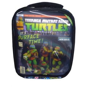 NICKELODEON TEENAGE MUTANT NINJA TURTLES TMNT COMIC BOOK LUNCH BAG,BOX